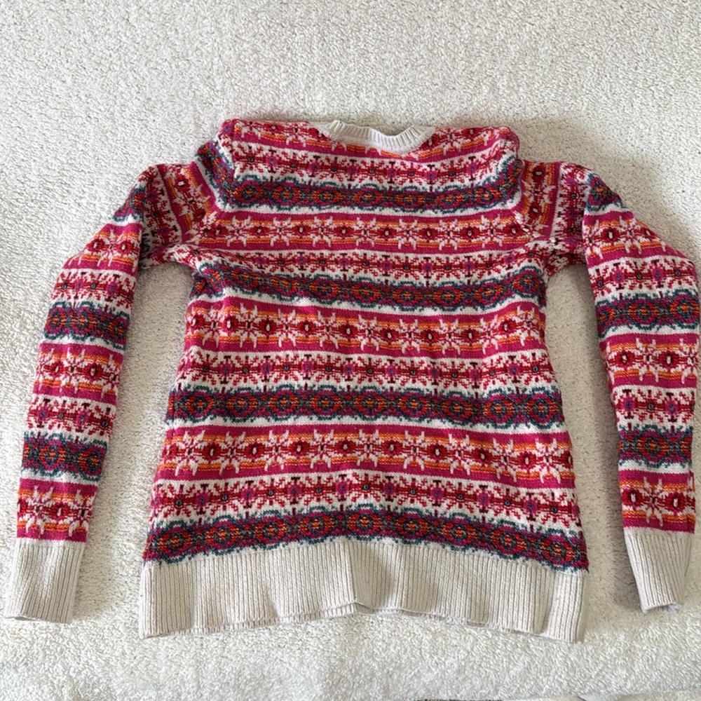 Loft Multi Colored Sweater - image 3